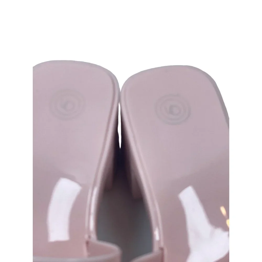 Urban Outfitters UO Pink Jelly Slip-on Mules Sandals Women Sz 6 - Picture 5 of 7